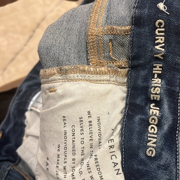 American Eagle 00 Curvy Hi-Rise Jegging x-short - Picture 5 of 5